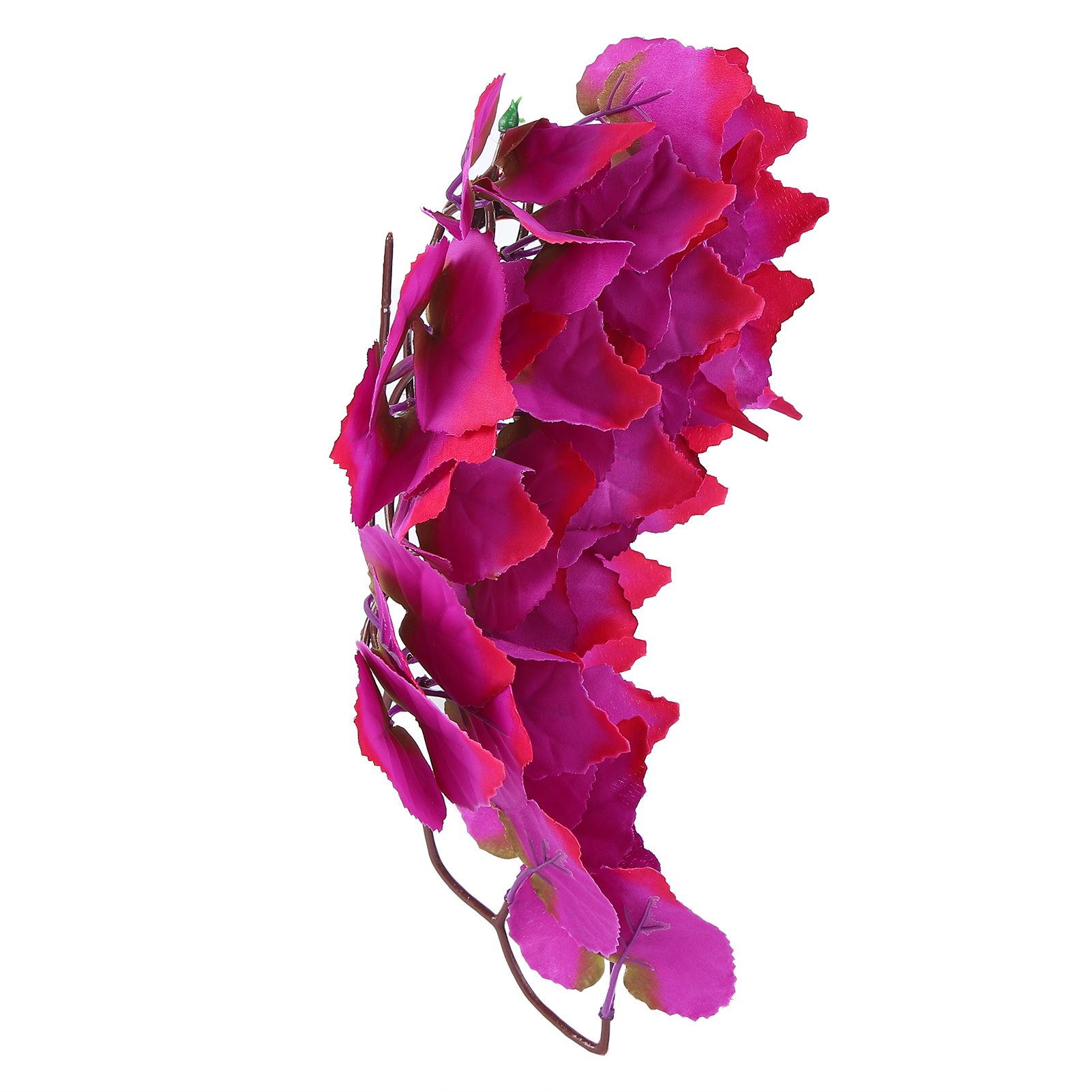 Artificial Reptile Plants Lifelike Plastic Plant Hanging Leaves Decoration with Suction Cup for Reptiles Terrarium Fish TankT-1034J1 โ image 2