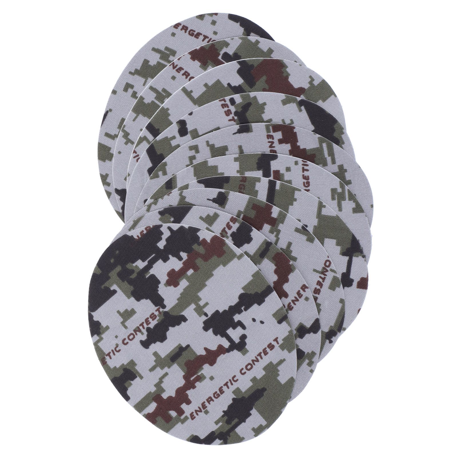 10PCS Camouflage Clothes Patches Clothing Repair Decorating Kit for Pants Down Jacket Decoration — image 6