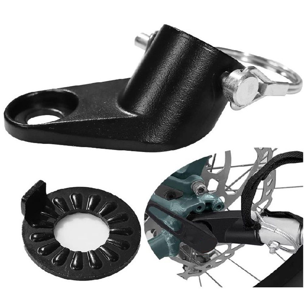 2pcs Flat, Universal Replacement Hitch, Easy Installation, Metal Body with Metal Pin, Fits Most Bikes, Compatible with Cargo and Child Trailers โ image 3