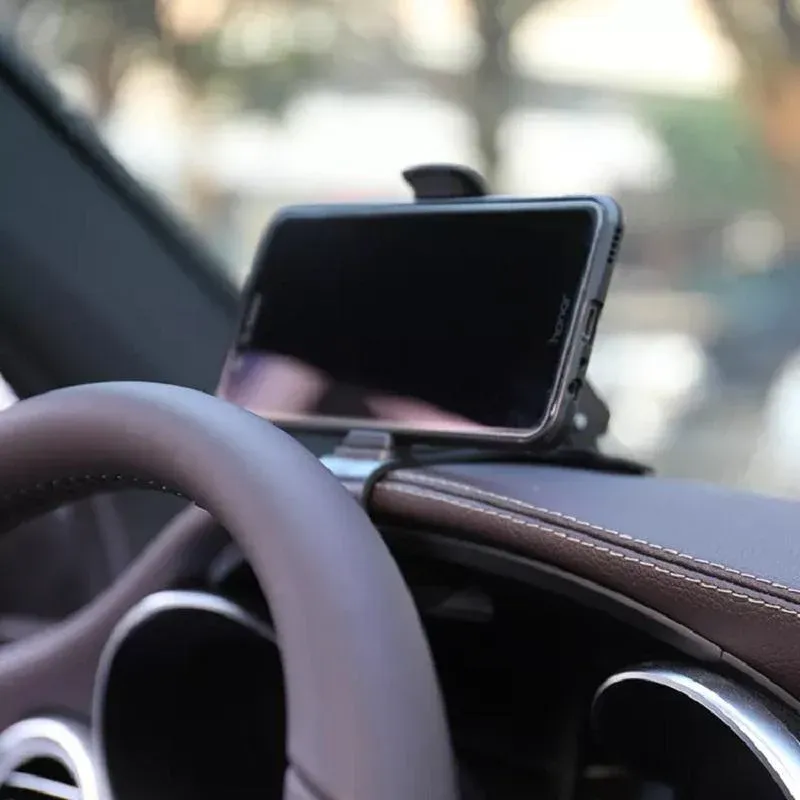 Car Dashboard Phone Holder Clip Mount HUD Style Stand for 6.8in Phones — image 4