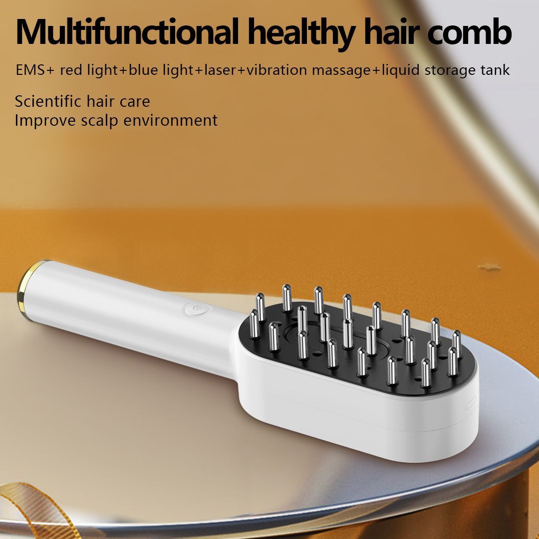 Electric Massage Comb Scalp Massager Relaxation Tool Self-Care Hair — image 5