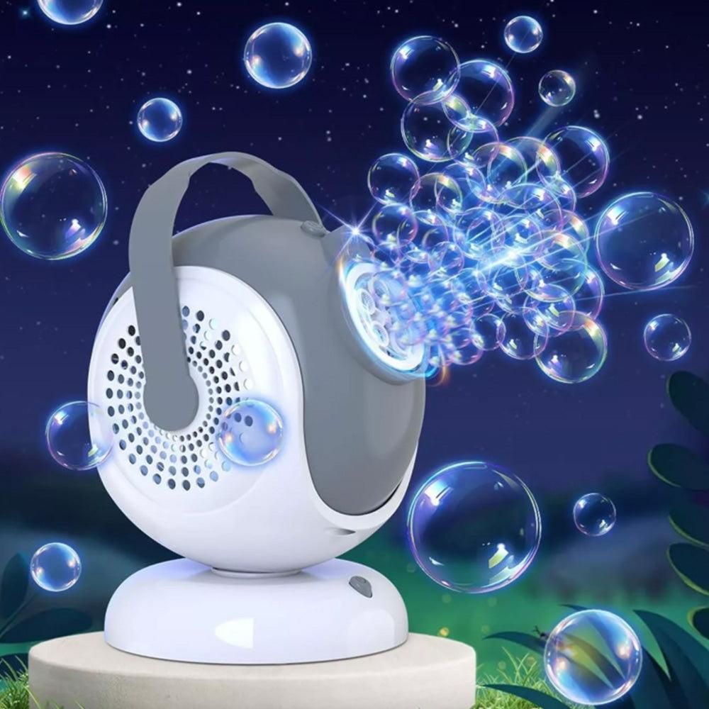 Automatic Bubble Machine Rotating Bubbles Blower Toy β image 2