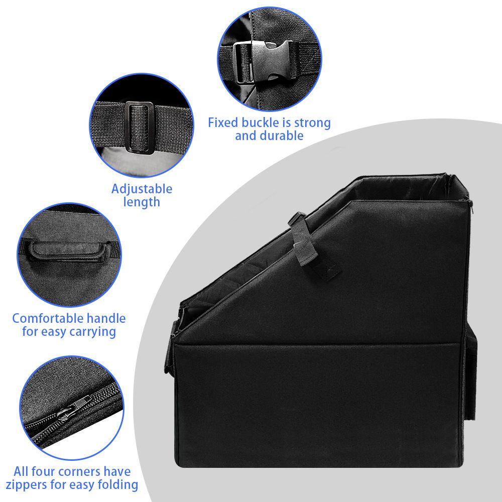 Folding Bicycle Storage Box Car Trunk Storage Box Foldable Bike Storage Container,29 x 58 cm โ image 3