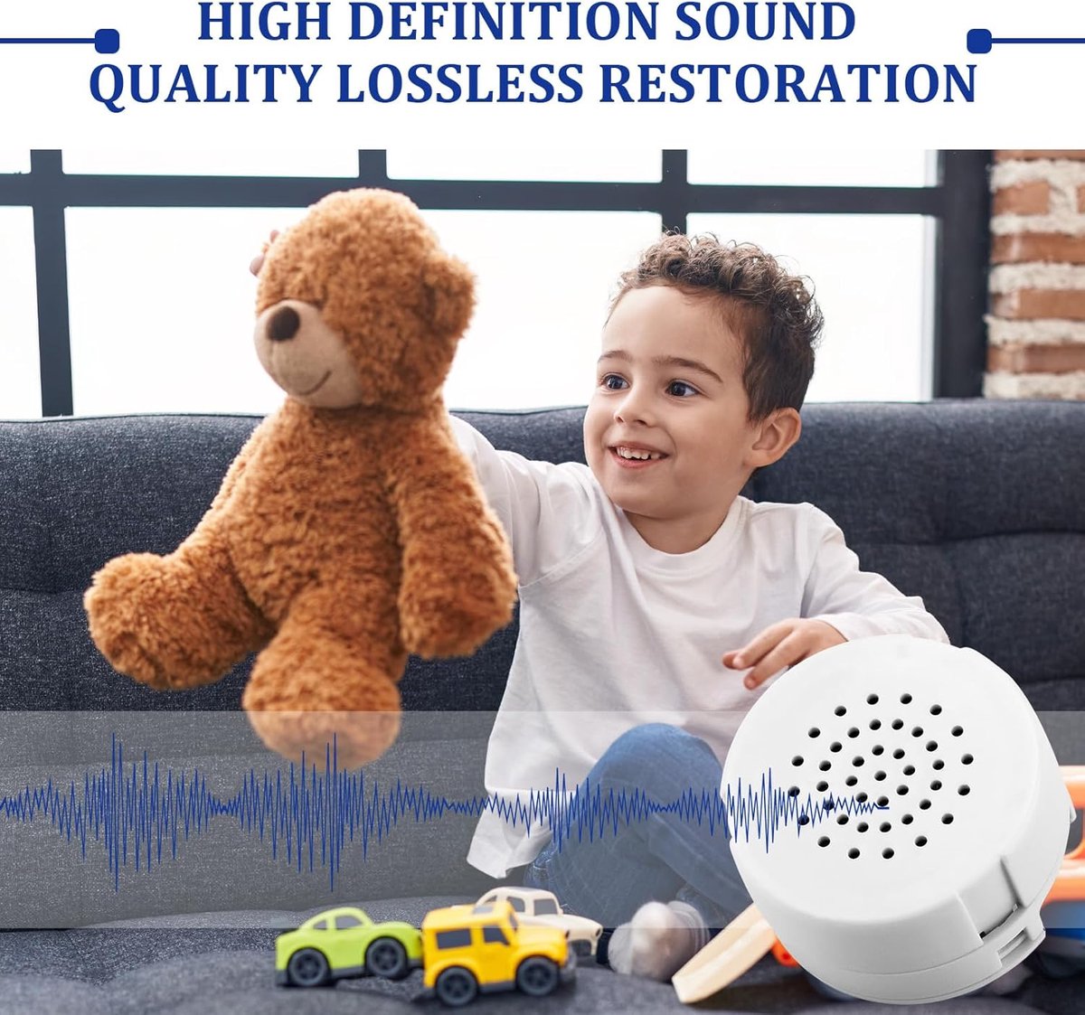 Voice Recorder for Plush – 30 seconds, customizable, DIY gift — image 5