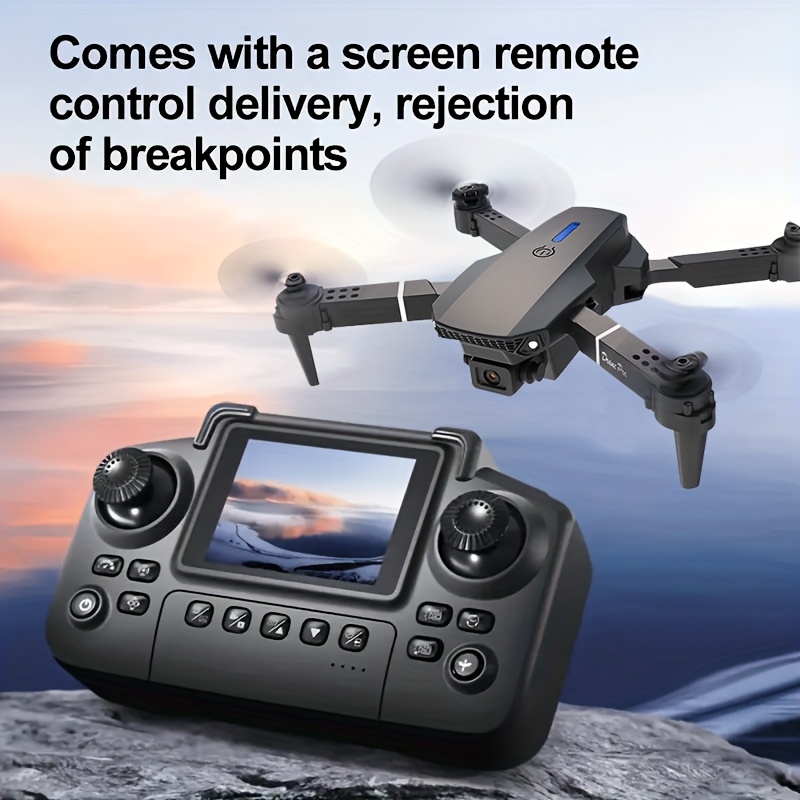 Upgraded foldable drone, equipped with dual high-definition cameras | obstacle avoidance, brushless motor, long distance, 360° flip, one-key take-off/landing — image 2