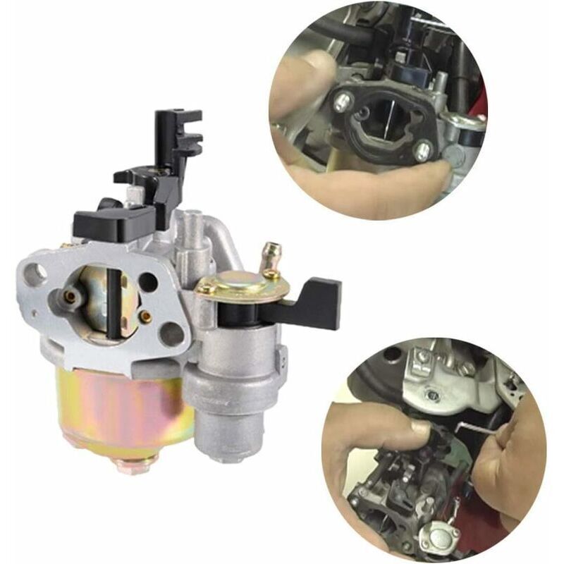 Carburetor for Honda GX160 GX200 GX140 GX168 Engine 5.5HP 6.5HP, Compatible with 16100-ZH8-W61, engine fuel mixing replacement โ image 4