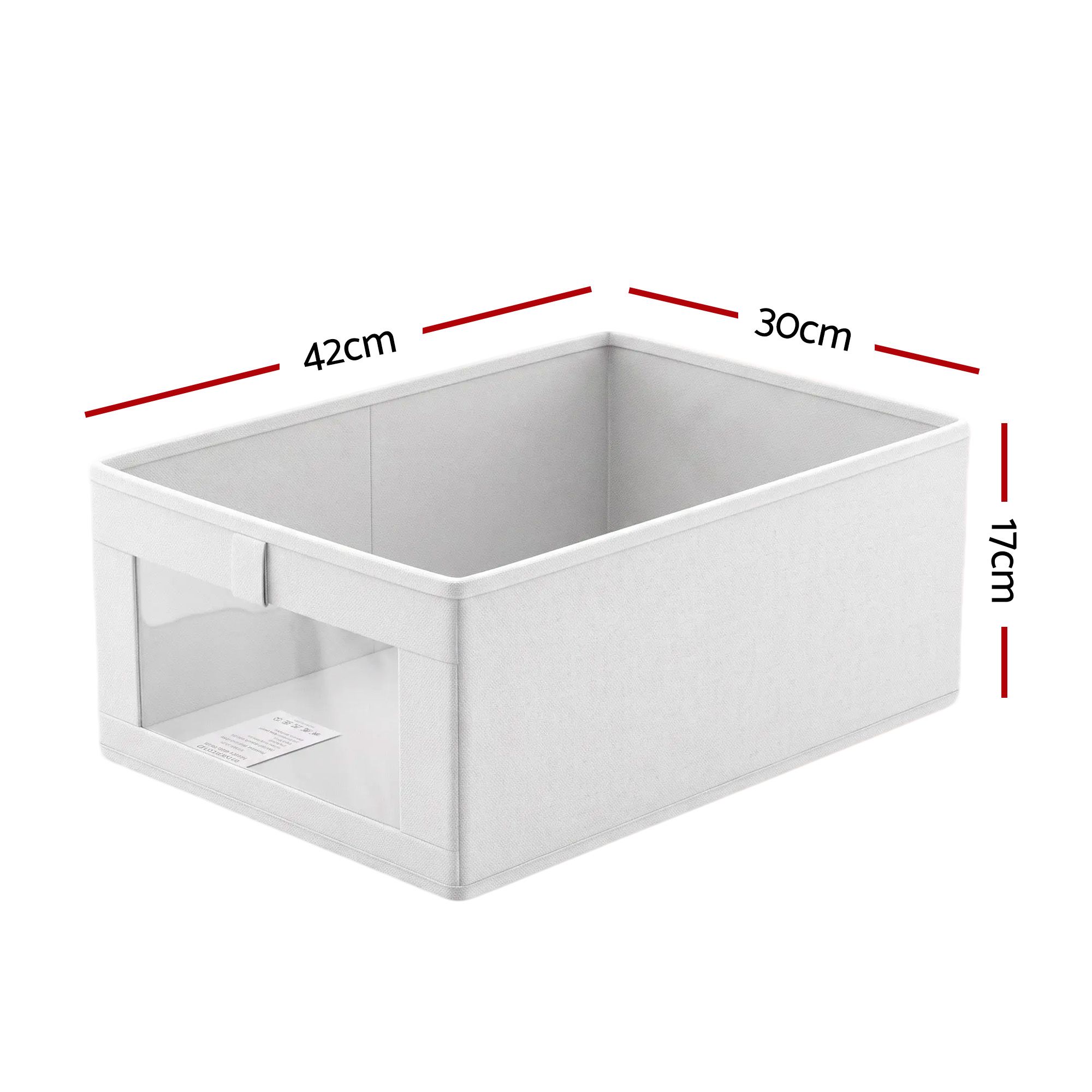 Artiss 6 Pack Linen Closet Organizers and Storage Foldable Clothing Bins โ image 2