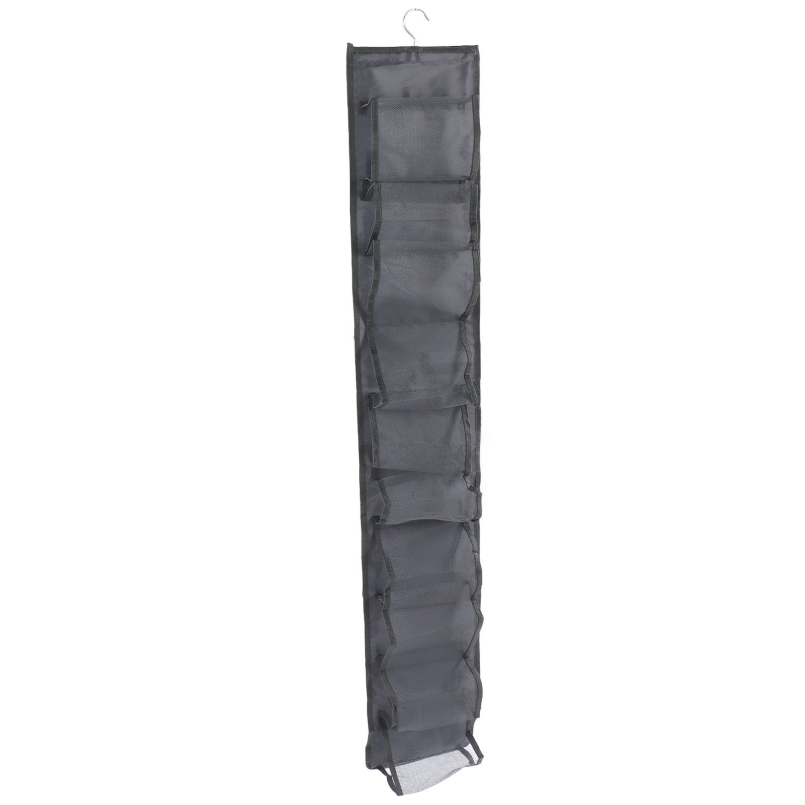 Hanging Clothes Bag Thickened Nylon Multi Layer Easy Access Washable Hanging Mesh Closet for Socks Pants Dress — image 5
