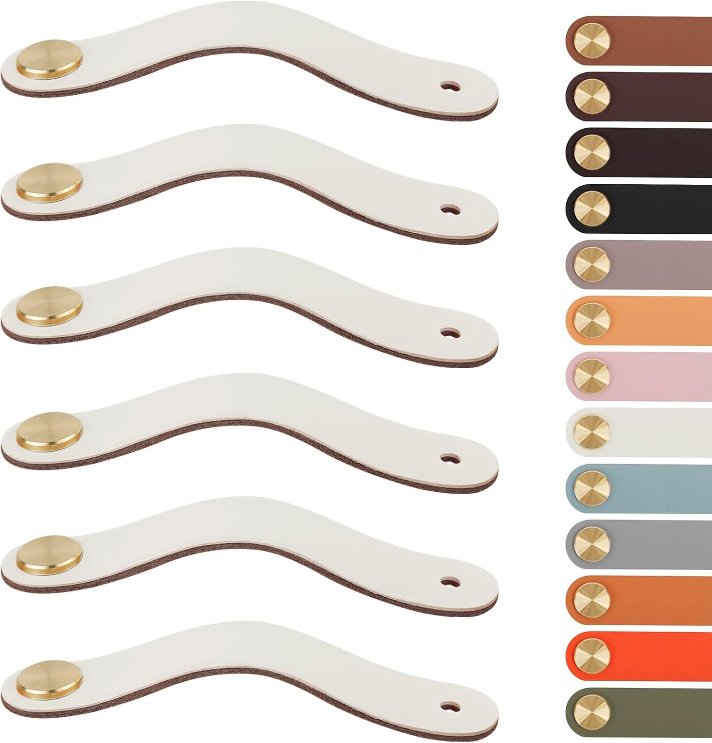 Leather Handles - Furniture Handles - Kitchen Handles - Door Handles - Cabinet Handles - Drawer Knobs - Furniture Hardware - Kitchen Hardware - Handles