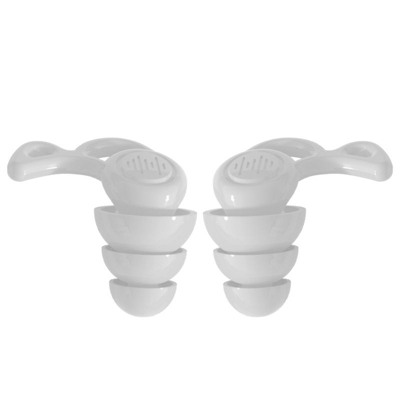 5pc Peak Impulse Noise, Shooting Ear Protection-Continuous Hearing Protection, Patented Filters, Reusable Soft Ear Plugs