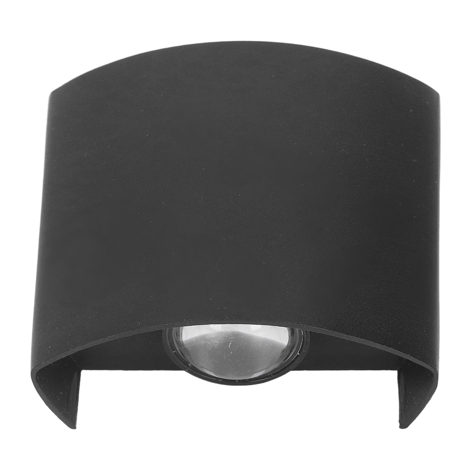 LED Wall Light Waterproof Decorative Aluminum Alloy Black Wall Sconce Lamp for Outdoor 110‑265V Warm Light — image 3