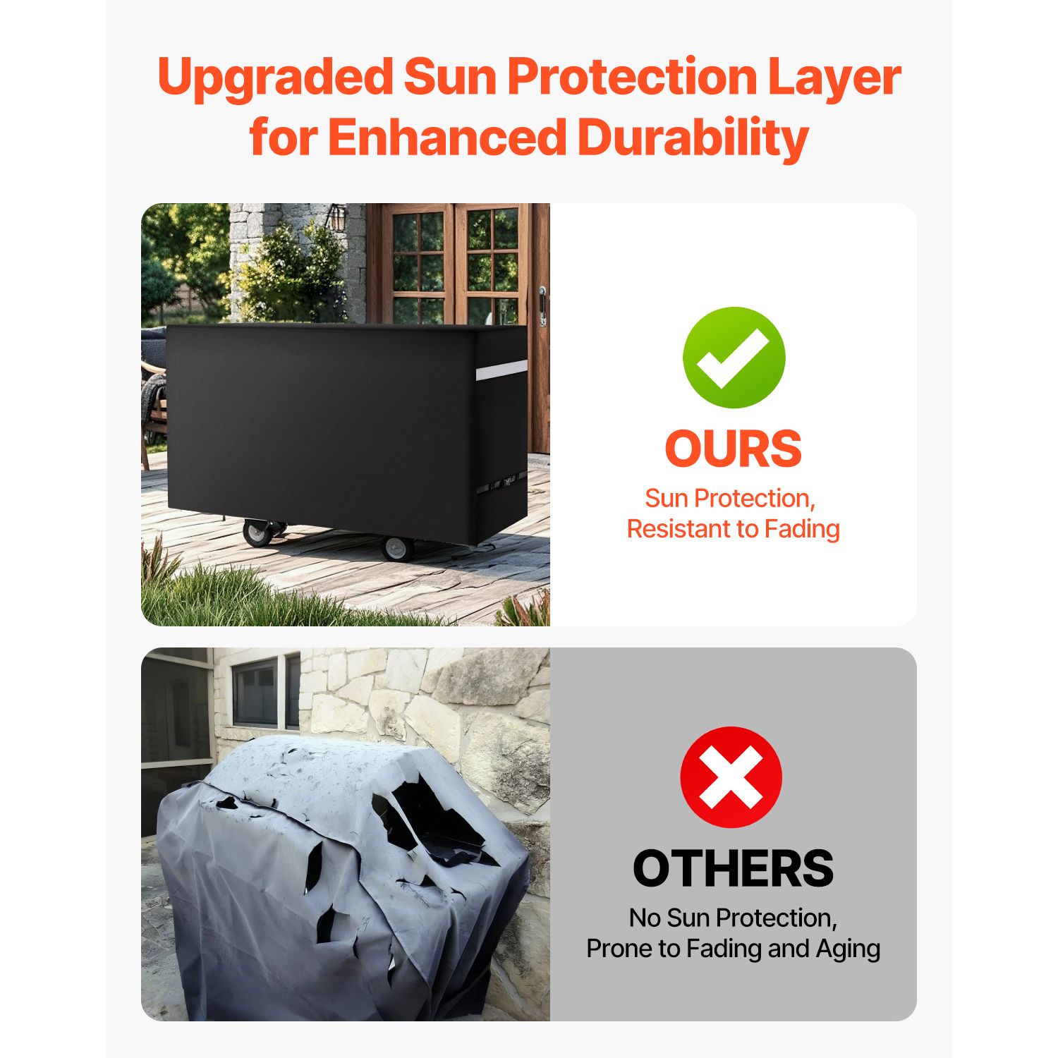 66 inch Grill Cover Heavy Duty BBQ Gas Grill Cover Outdoor Waterproof — image 6