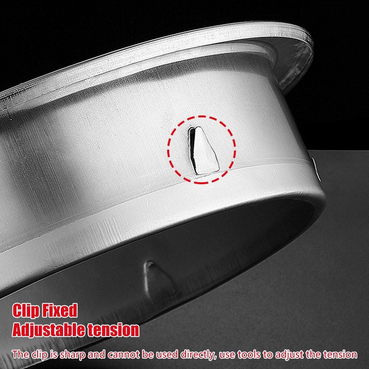 Stainless Steel Exhaust Fan Vent Outlet Flat Hood for Bathroom Kitchen Outlet - 150mm — image 6