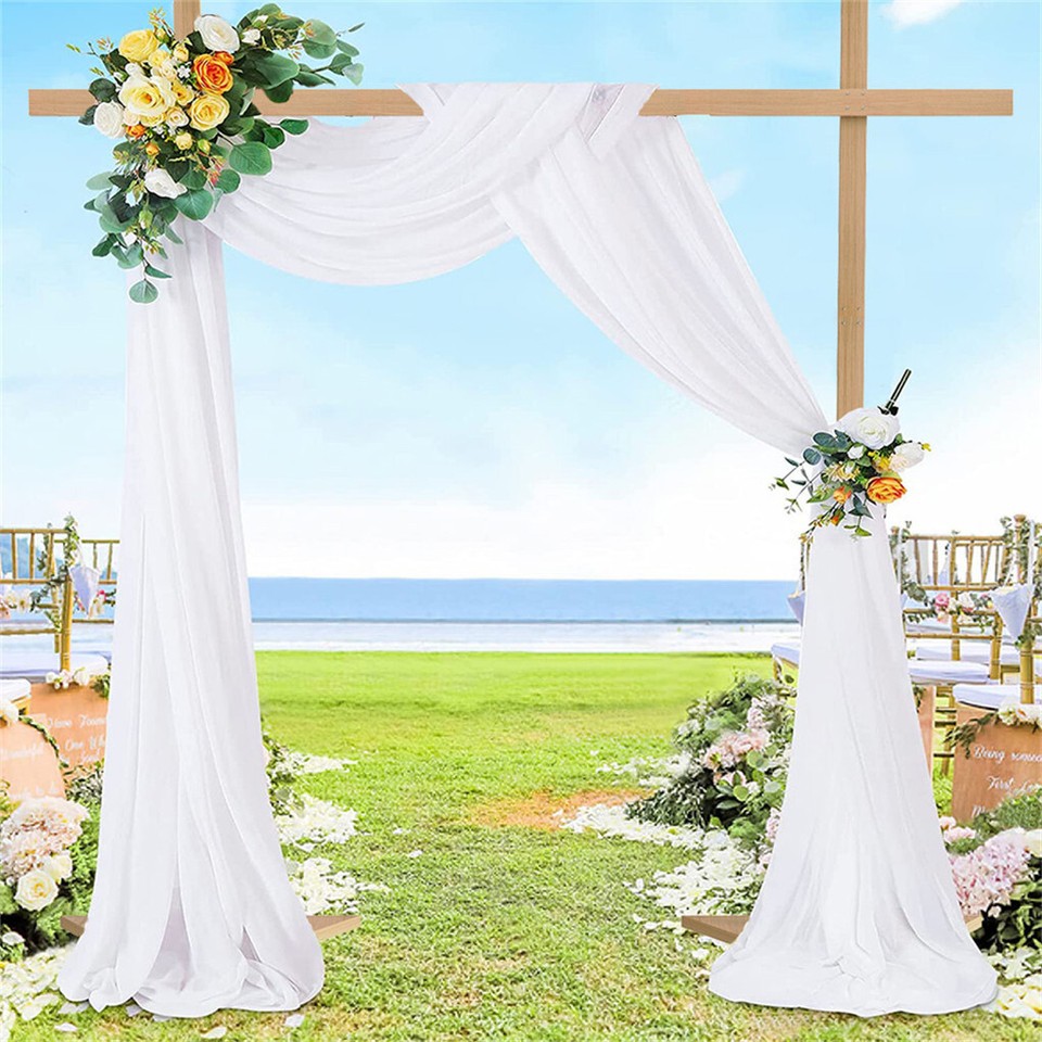 Heavy Duty Square Wedding Arch Wooden Backdrop Stand Balloon Floral Arch Frame โ image 4