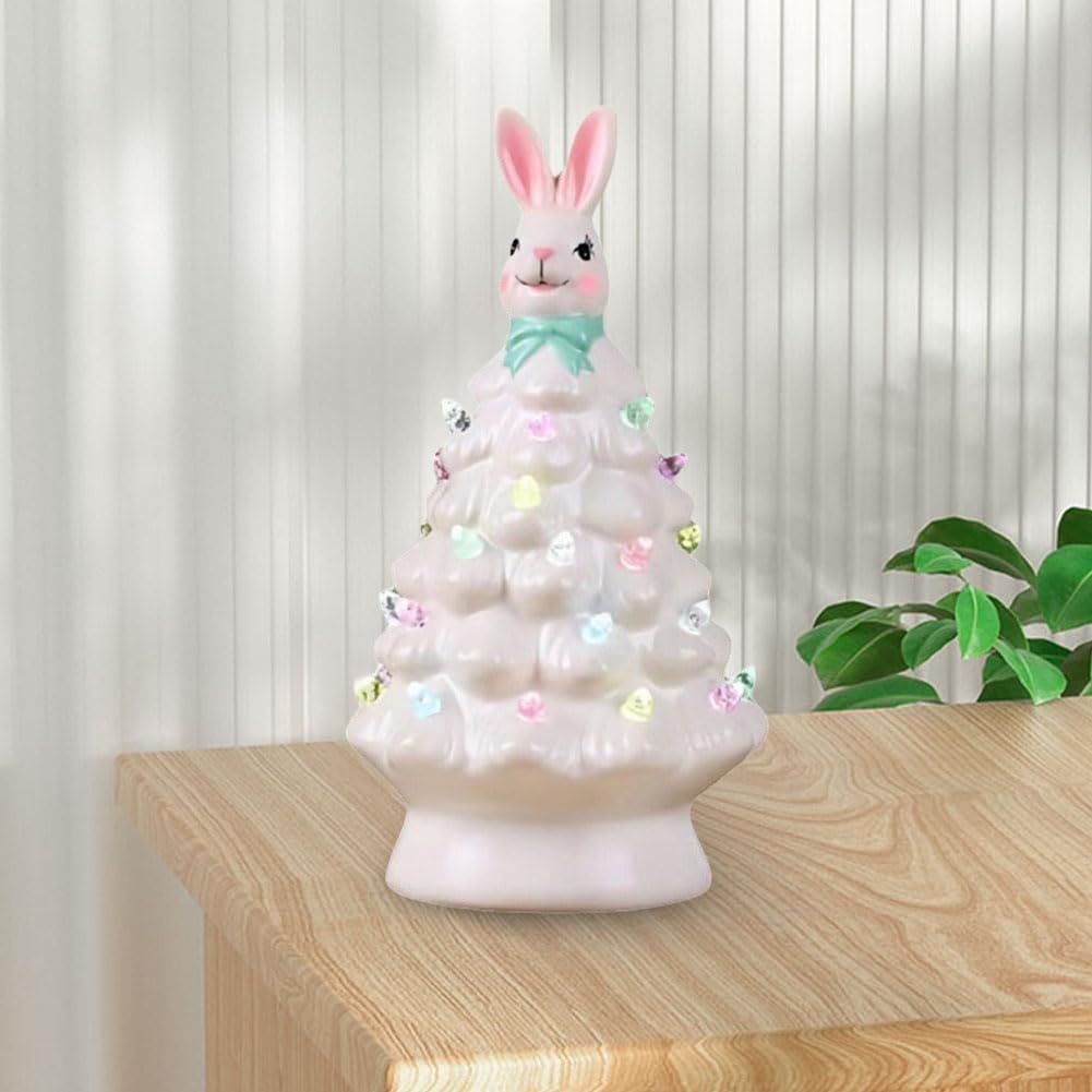 Creative Easter Bunny Figine Bunny Crafts Easter Ornaments Resin Easter Bunny Decor,Cute Easter Decorations for The Home — image 3