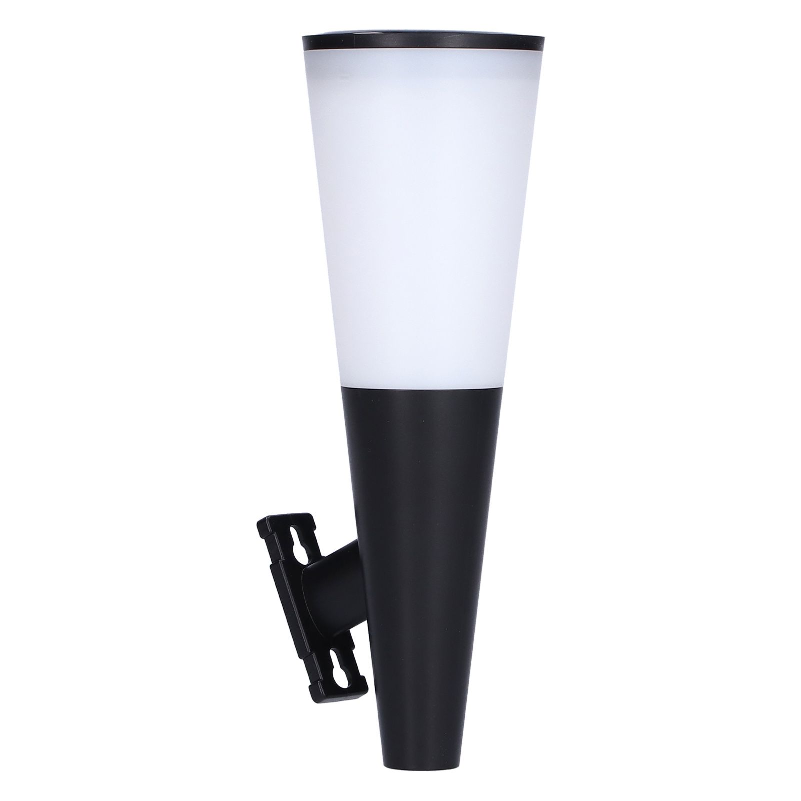 Solar Wall Lamp Warm White RGB Cordless Safe Modern Design Sturdy Durable Outdoor Lamp for Garden Garage BackyardRGB — image 5