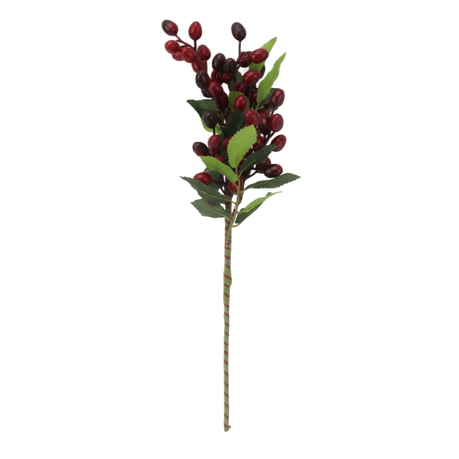 5PCS Artificial Berries Artificial Pip Berry Stems Decoration for Living Room Office Red โ image 5