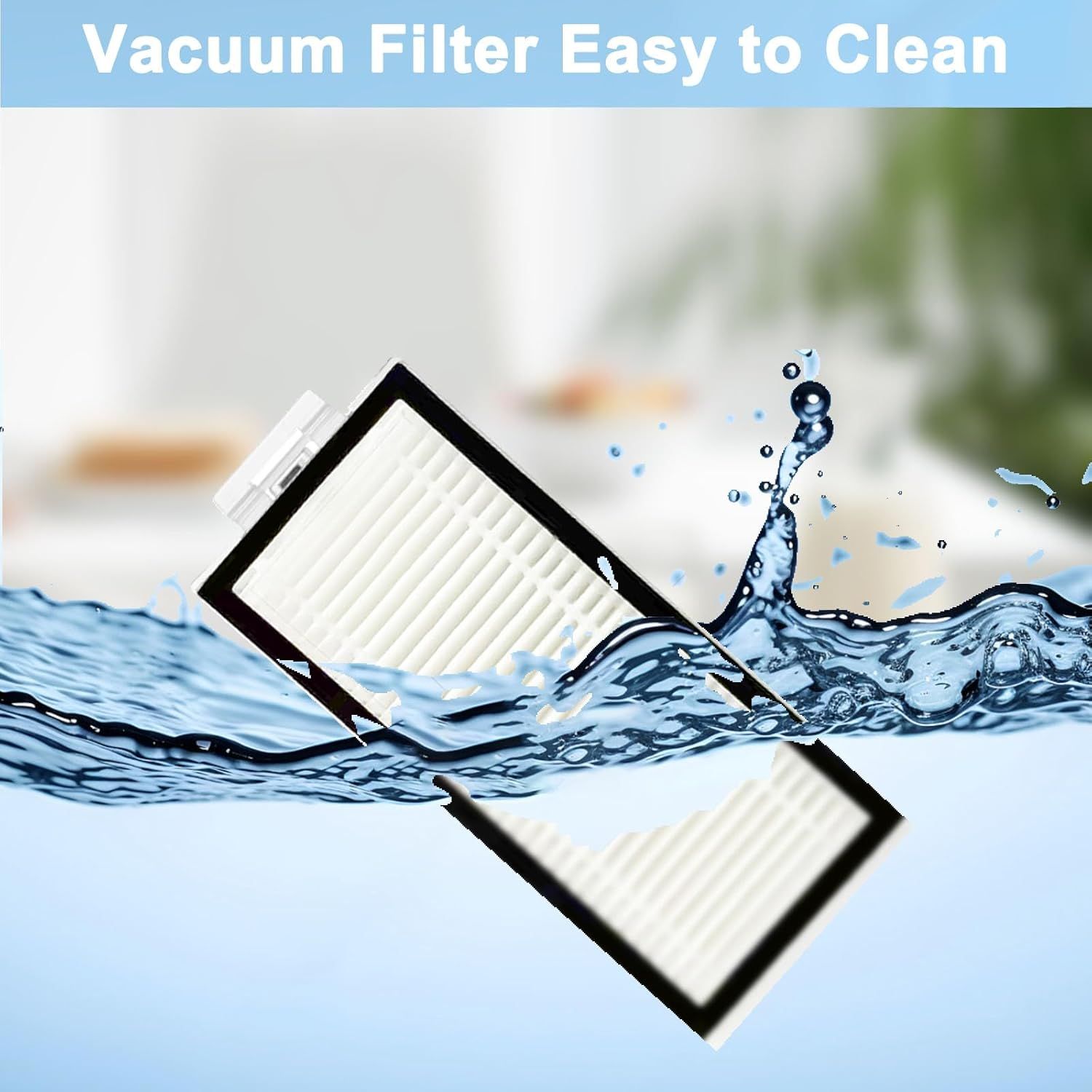 Vacuum Filter Replacement Compatible with Xiaomi Roborock Q7 Q7+ Q7 Max Q7 Max+ Q5 Pro and Q5 Pro+ Robot Vacuum Cleaner (Not Fit for Q5 Q5+ S8 Pro Ultra S8+ โ image 5
