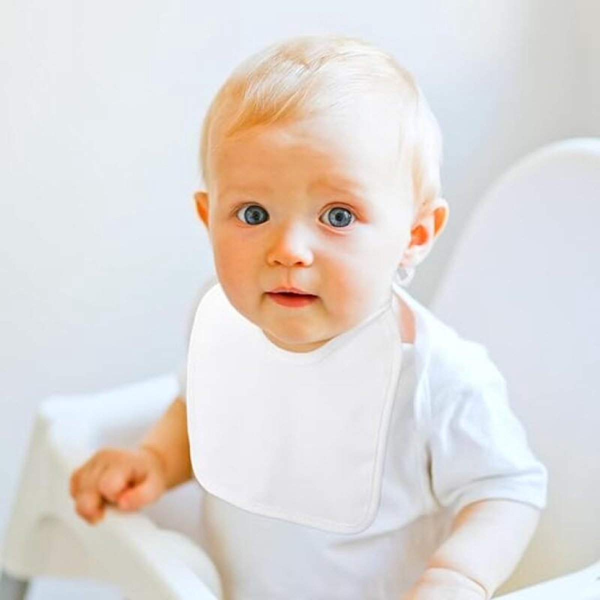 Bibs - Pack of 12 - Large Bibs - Cotton - TPU - With Straps - Waterproof - Baby Bibs for Drool - Drool Cloths for Babies and Children - Suitable for Feeding — image 4
