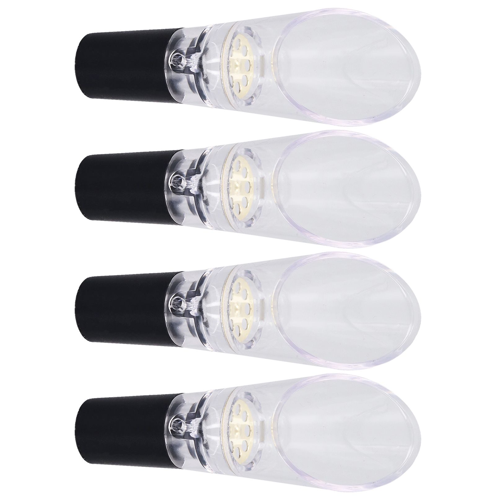 4PCS Wine Aerator Pourer PC Eco Friendly Decanter Spout Bar Accessories for Household PartyGold โ image 3
