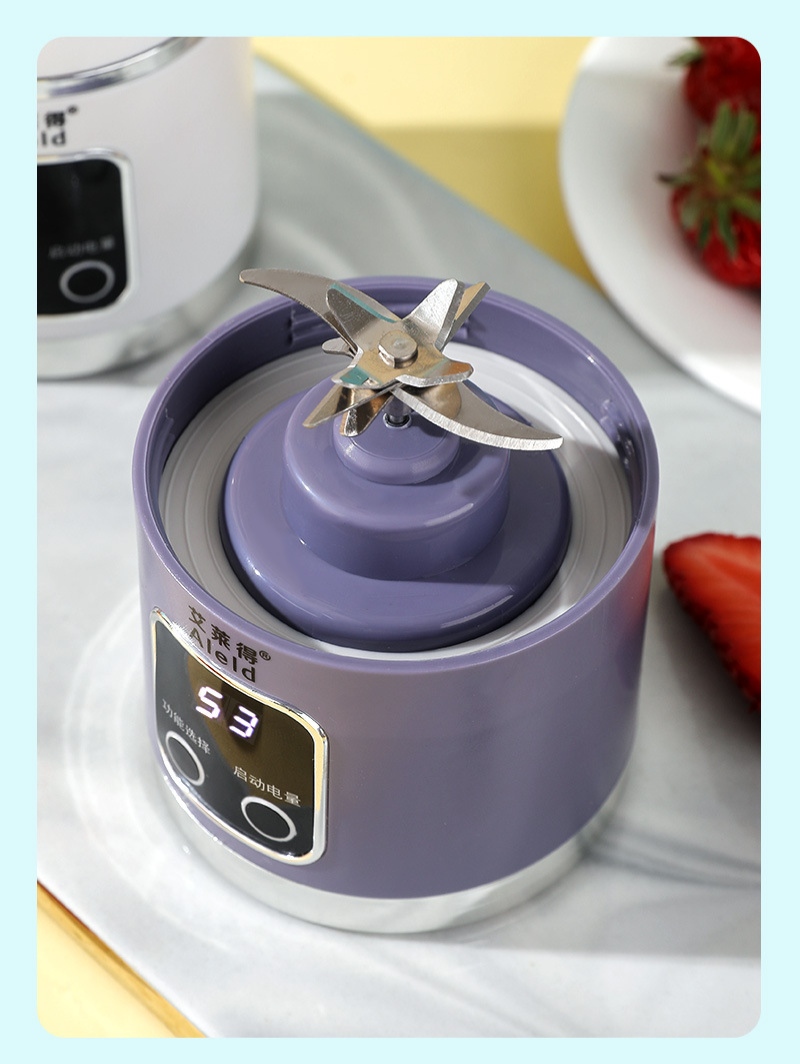 Portable Home Small USB Charging Mixer & Juicer - Easy to Clean, Suitable for Fruit Vegetable Drink, Smoothie Multifunctional Juicer Cup — image 6