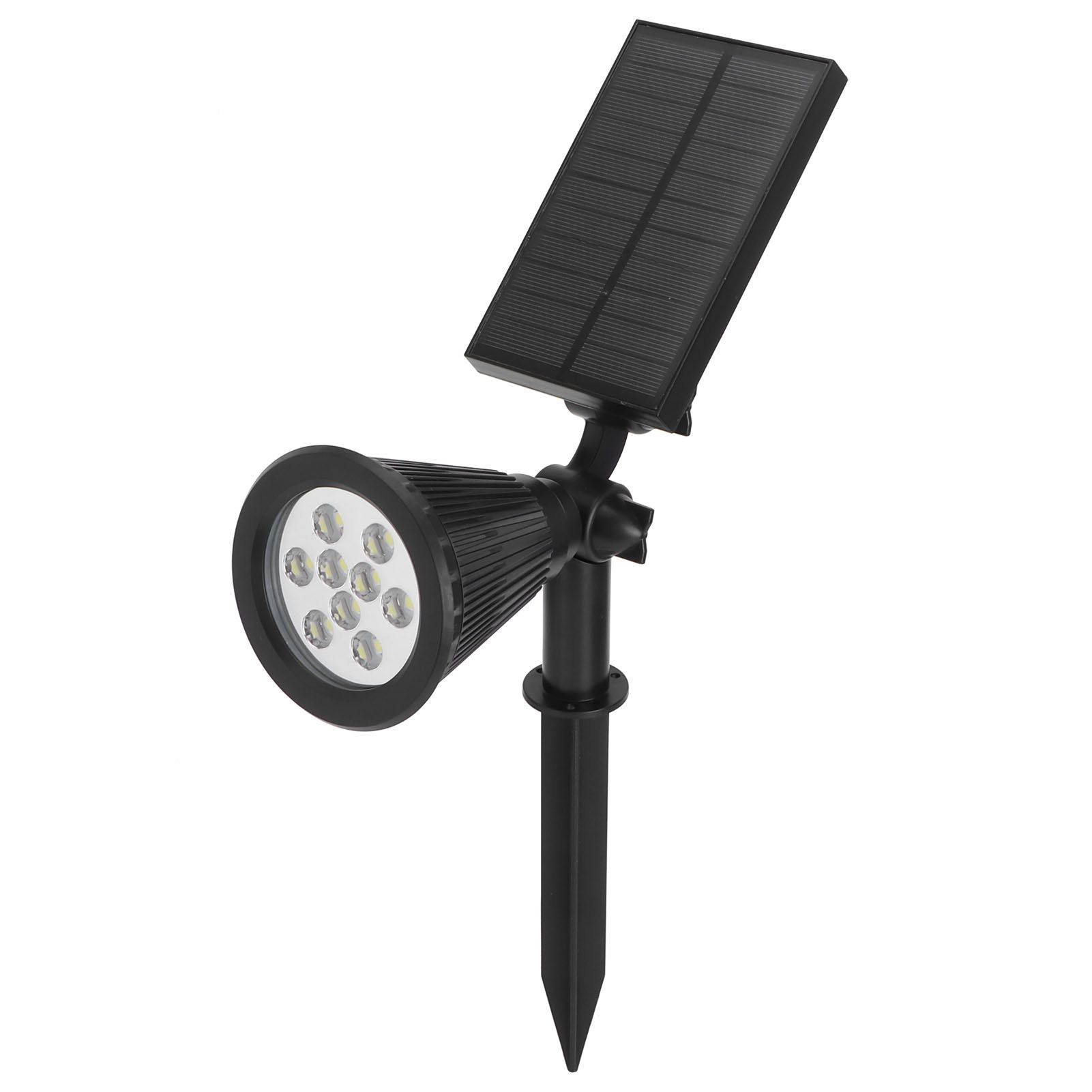 9LED Chips Solar Spotlights LED Solar Landscape Lights for Outdoor Garden CourtyardWhite Light — image 2