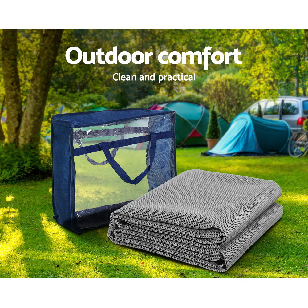Weisshorn 6M X 2.5M Annex Matting Floor Mats Mesh Caravan Camping Annexe — image 3