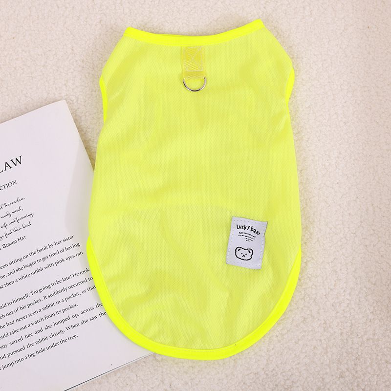 Dog Vest Breathable Summer Pet Clothing with Leash Clip XXL