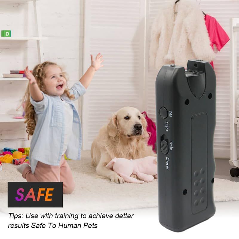 Ultrasonic Dog Repeller, Anti Barking Devices Super Ultrasonic Dog Chaser Dog Bark Deterrent Device Bark Box Sonic Barking Deterrent Devices — image 5