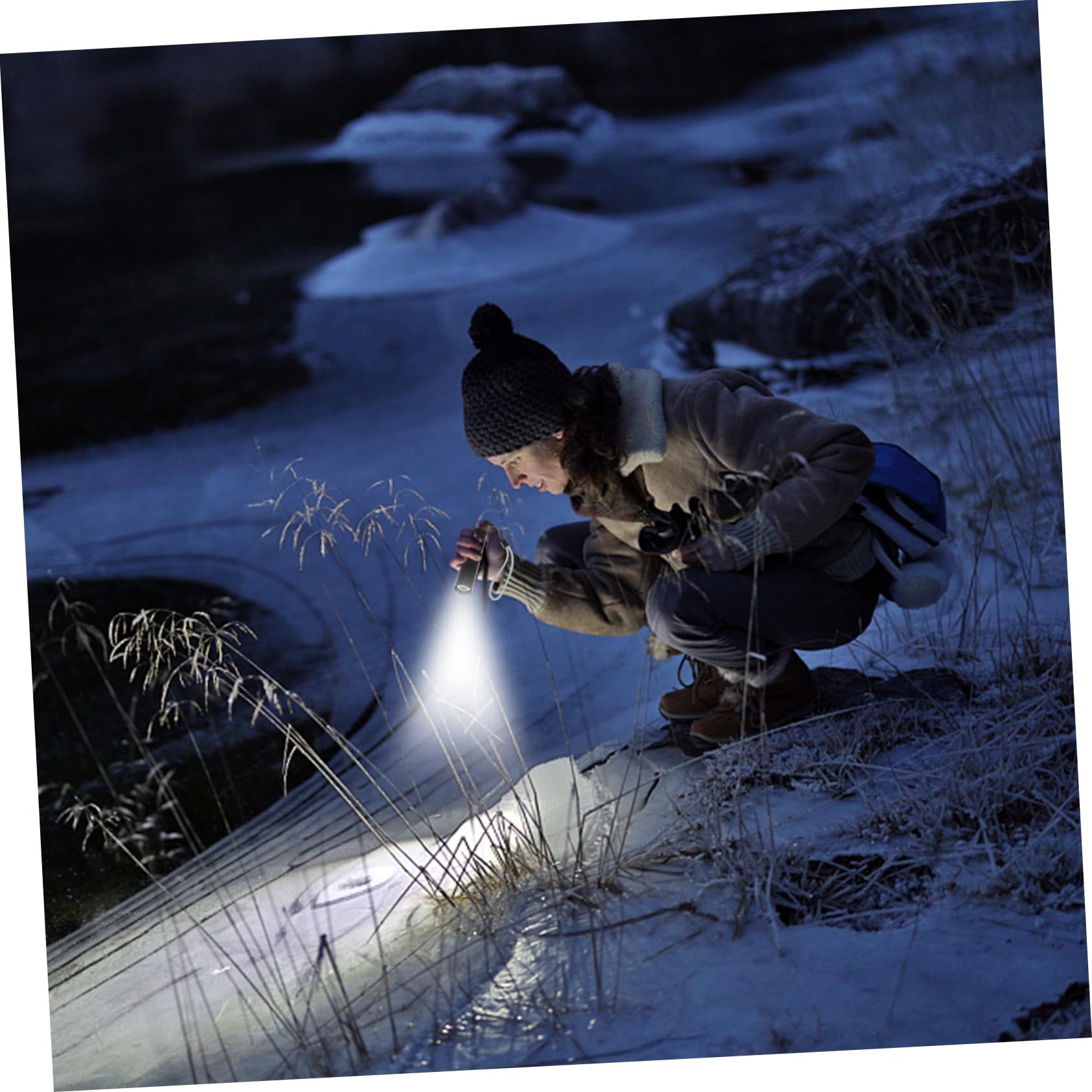 LED Mini Flashlights, USB Rechargeable, High Lumens, Portable & Pocket Size, Camping Flashlight Set-PerfectChristmas Gifts โ image 5