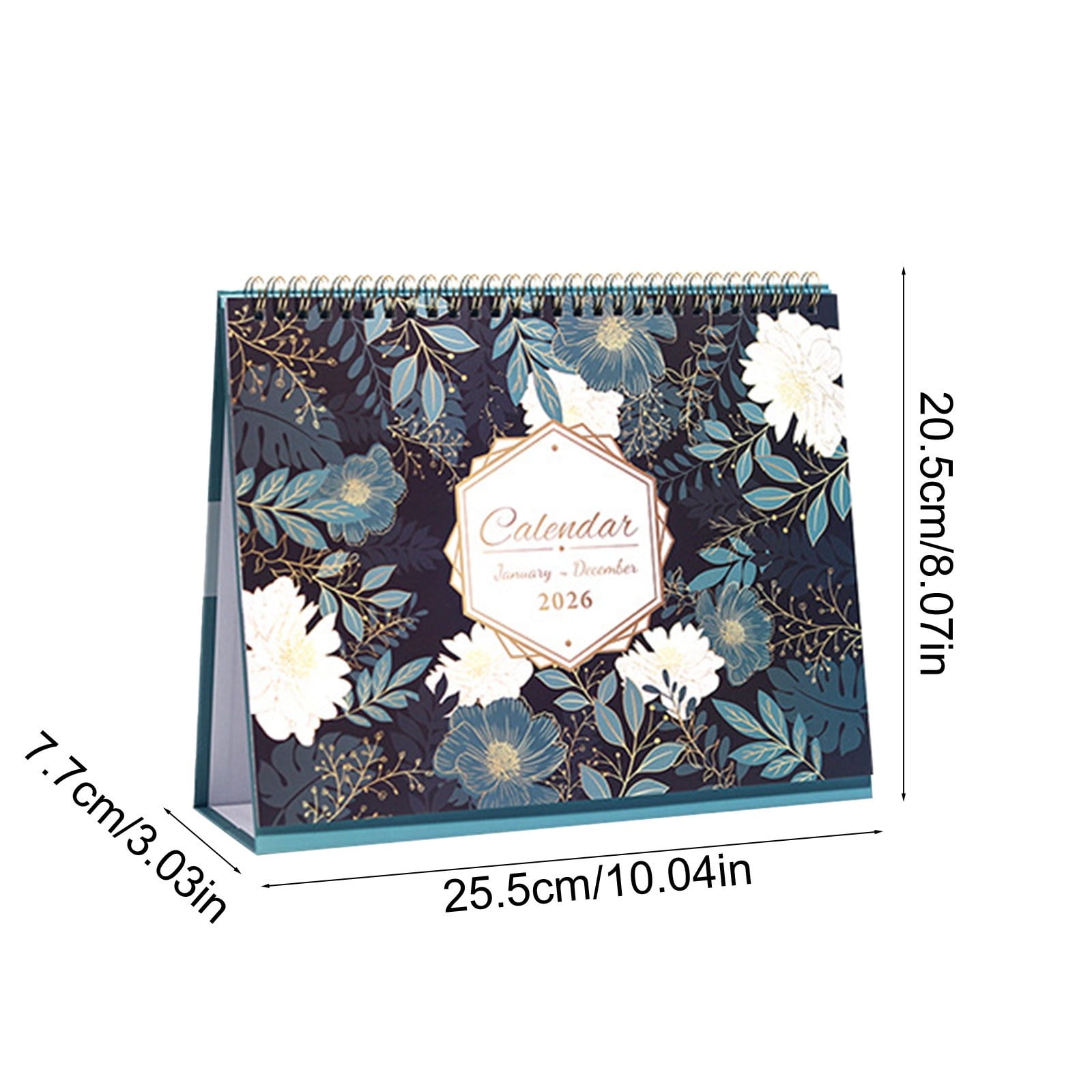 2026 Desk Calendar - 8x10 inch Desk Calendar 2026-2027, 12 Months Desk Calendar Runs From January 2026 To December 2026, Exquisite Desk Calendar 2026 J — image 2