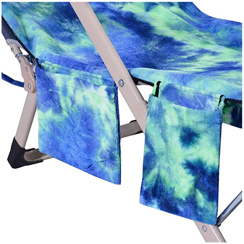 Beach Chair Cover with Side Pockets for Garden and Sunbathing โ image 3