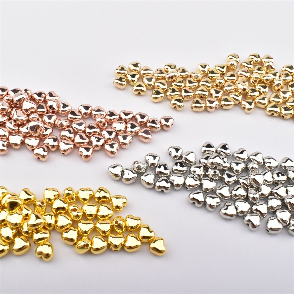 4set 320 pcs Loose Bead Heart CCB Beads Bead Needlework Spacer Bead for Jewelry Findings (not Metal) โ image 3