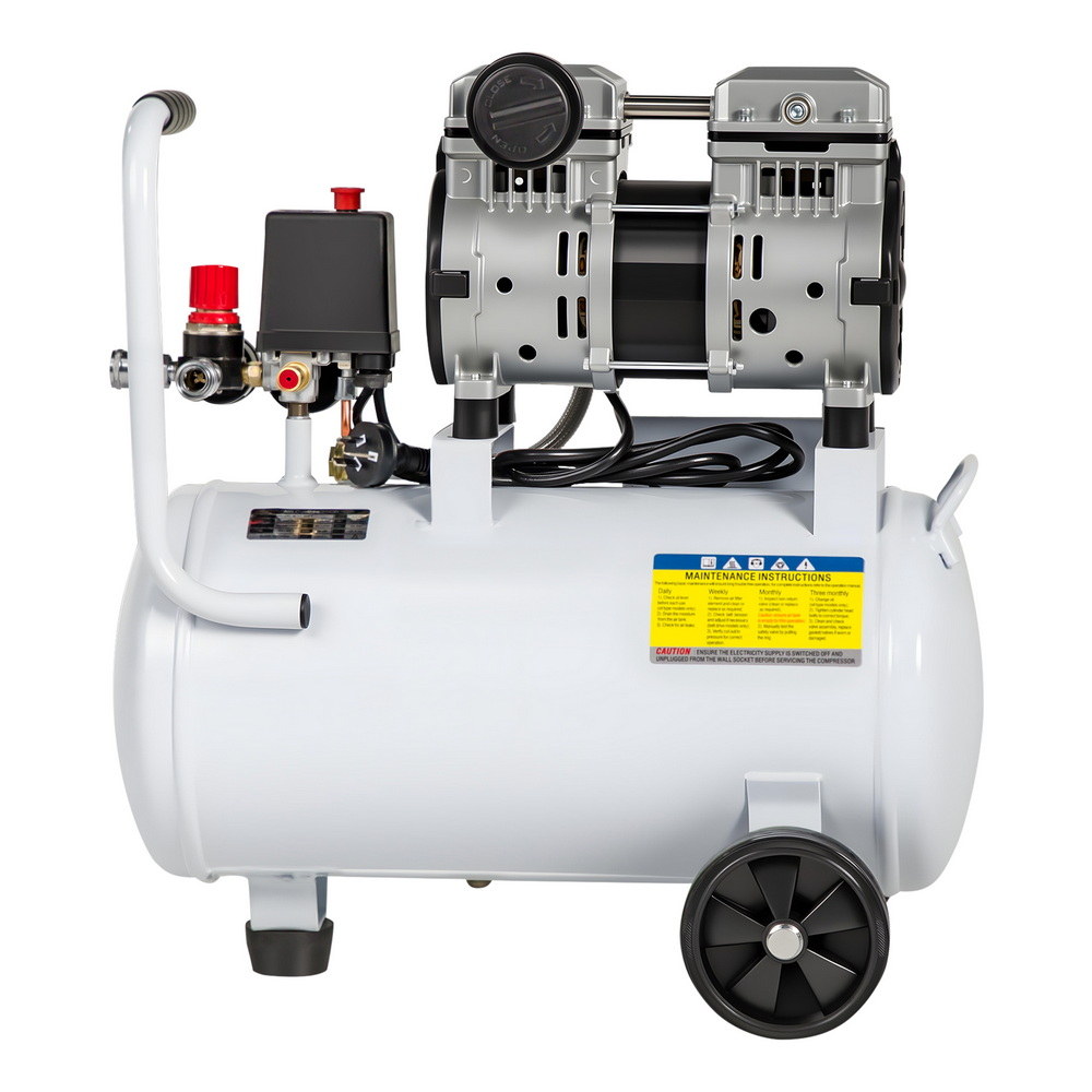 Giantz 24L Air Compressor Quiet 0.75HP Oil-Free Portable Tyre Inflator 40L/Min โ image 3