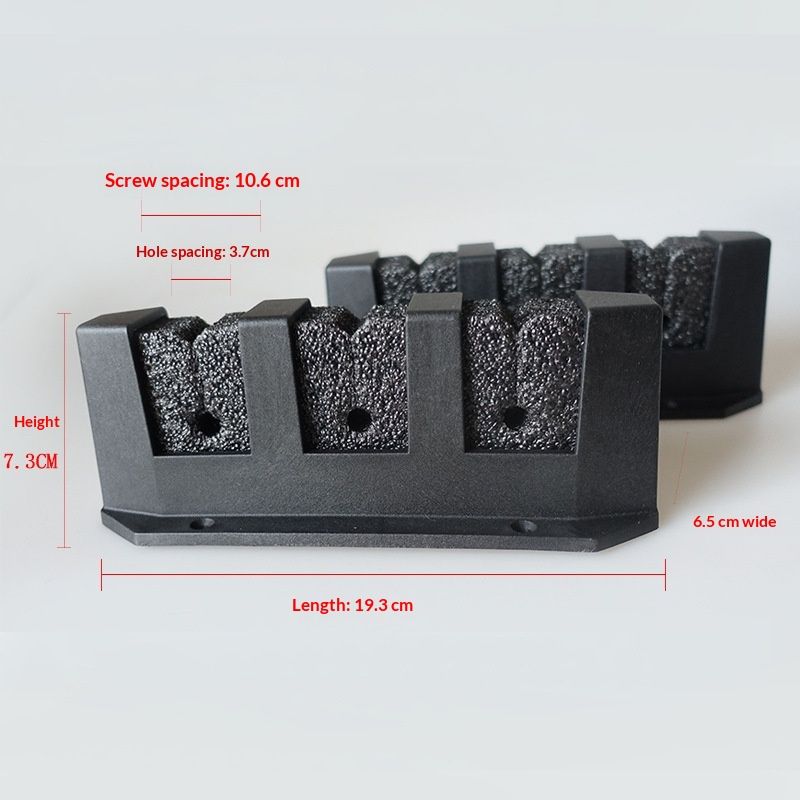 2 Pcs Fishing Rod Holder for Car Fishing Pole Rack Vertical Rod Storage Holders for Truck Bed Boat Wall Garage Door โ image 3