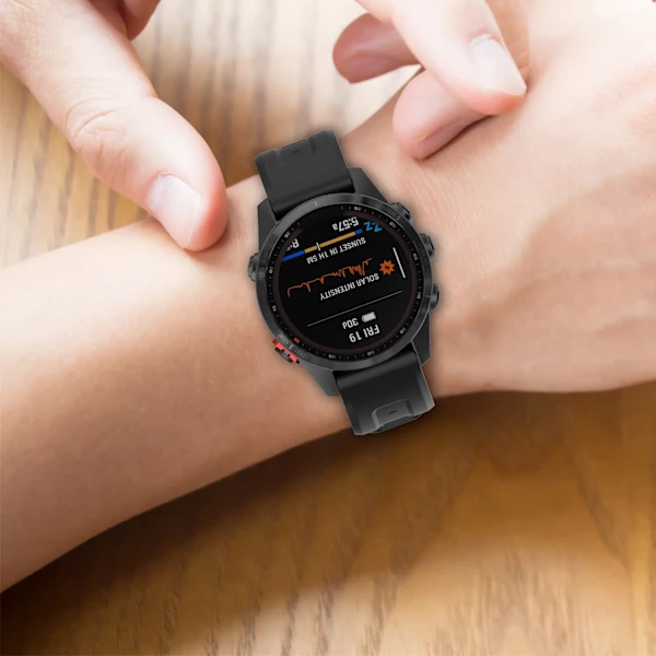 26mm Silicone Strap for Garmin fenix 7X 7 7S 6X 6 Pro 6S 5 5X Plus Smartwatch Bracelet for Garmin Descent mk2i mk3 51mm 12 Garmin Fenix 7S โ image 3