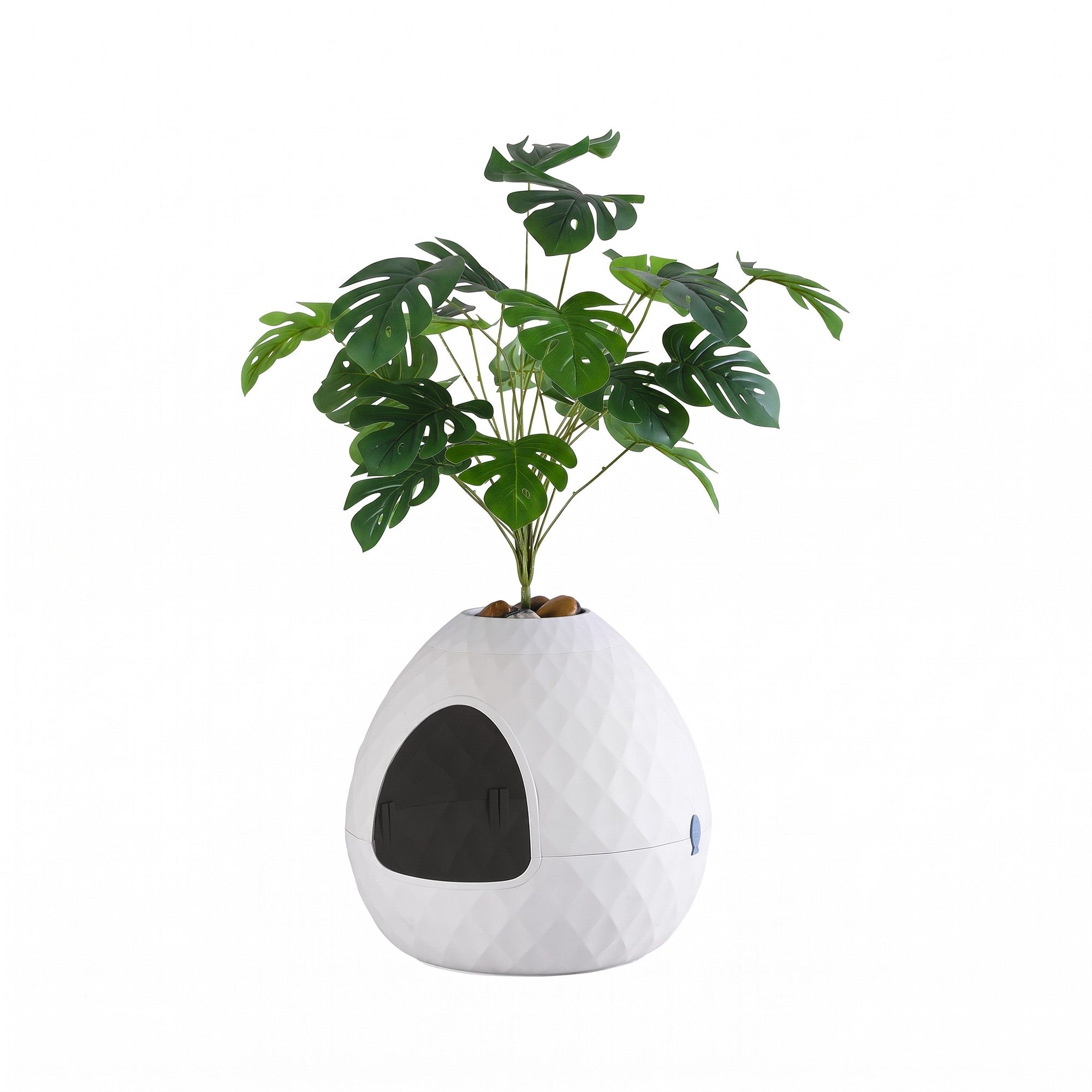 i.Pet Cat Litter Box Hidden Litter Tray Enclosure Planter Furniture House White โ image 2