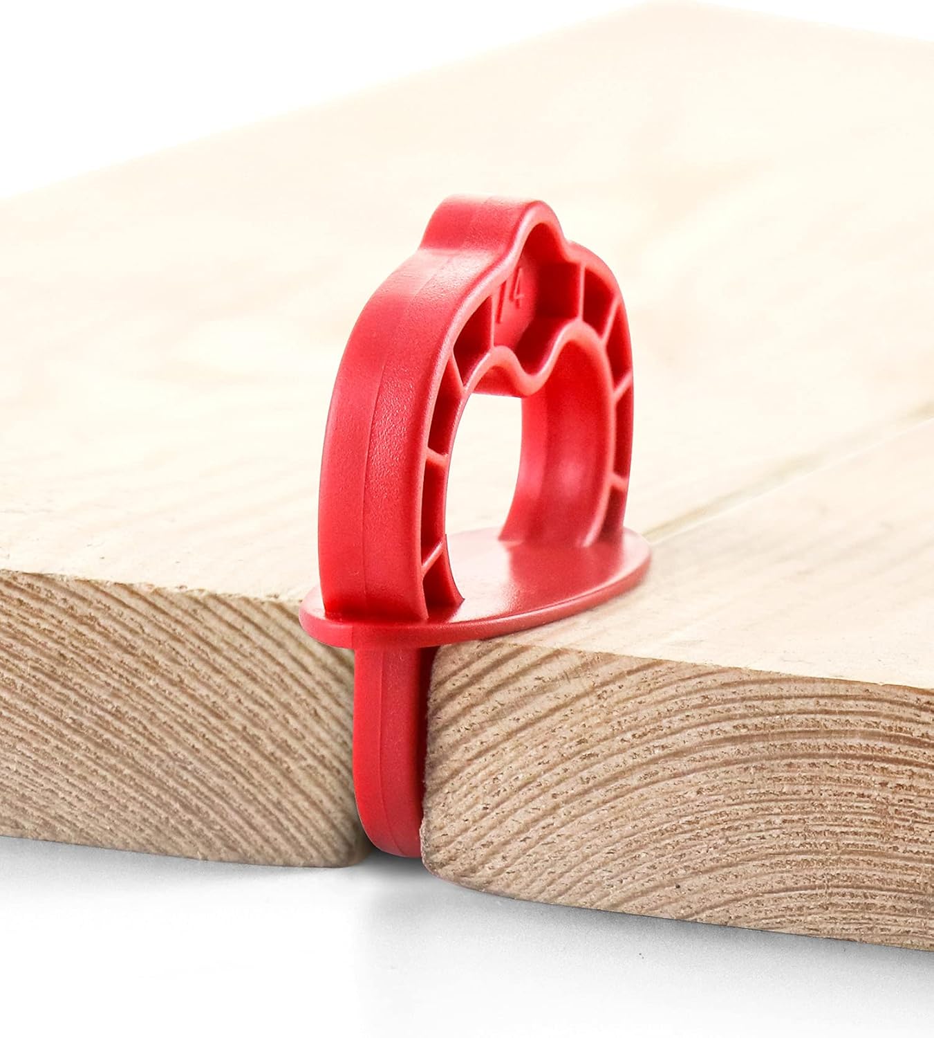 Deck Board Jig, 12 Pcs 1/4" Gap Deck Board Spacer Rings for Pressure Treated, Composite, PVC, Plank — image 5