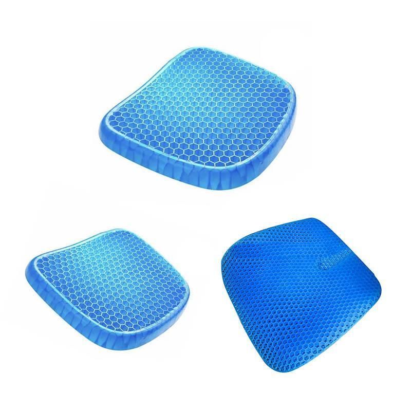 Gel Honeycomb Seat Comfort Cushion Flex Back Support Spine Protector - 1000g (44 × 36.5 × 4.5CM) — image 3