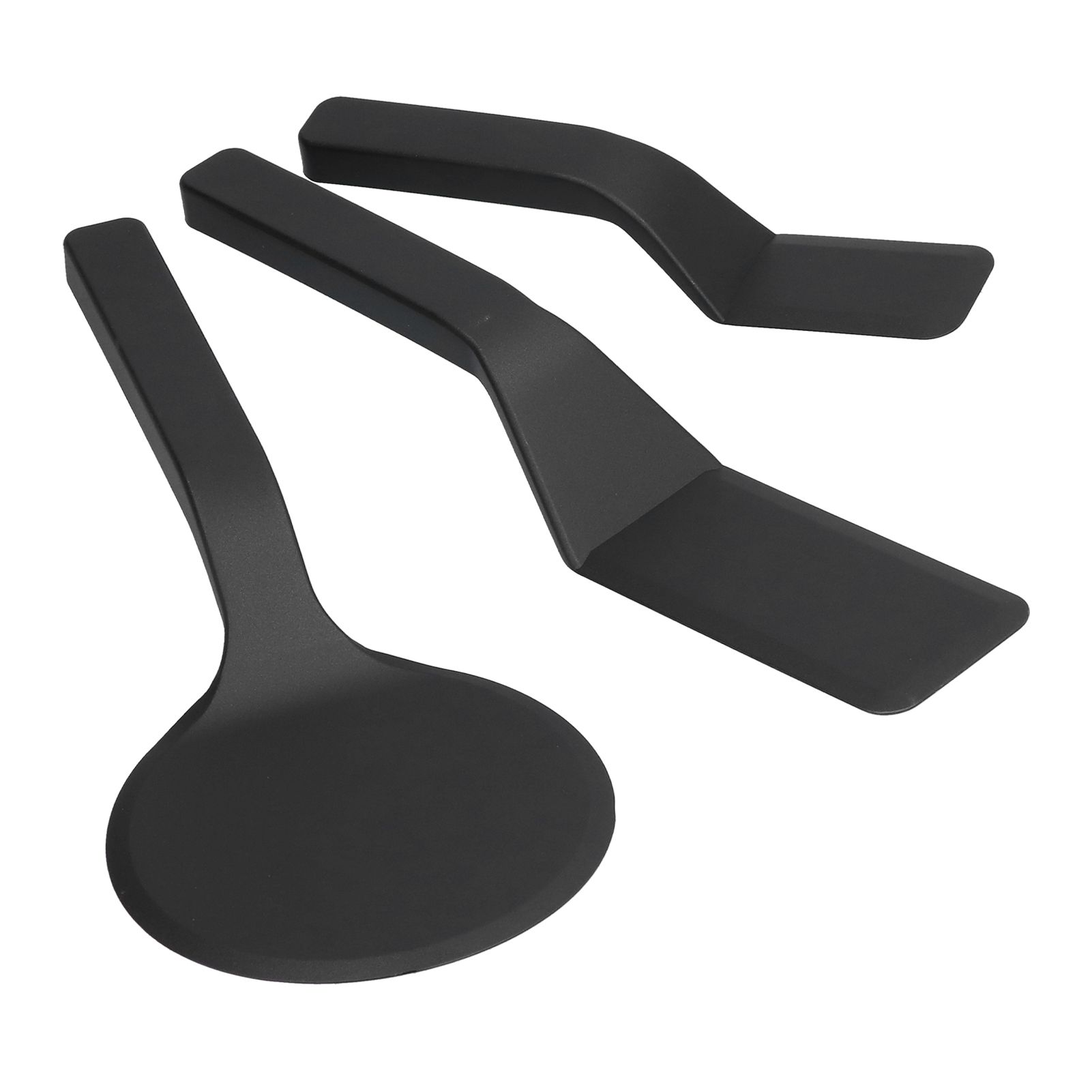 3Pcs Spatula Set Nylon Scraper with Beveled Edge Kitchen Utensils For Frying Egg Bread Muffins โ image 6