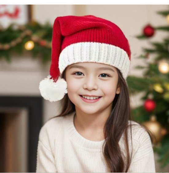 2 Santa Claus Hats - Baby Santa Claus Hats - Kids Santa Hats - Christmas Costumes - Santa Claus Hats - Kids Sizes — image 3