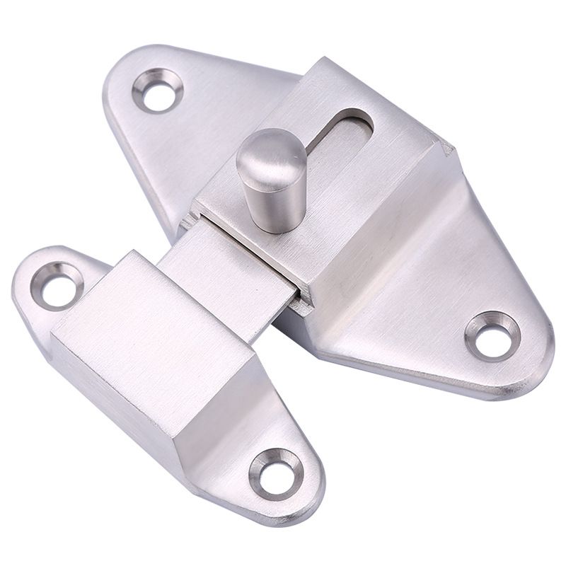 Door Locks and Latches Anti-Theft Bolt Door Stainless Steel Pprecision Casting Buckle Bathroom Heavy-Duty Industrial-Grade