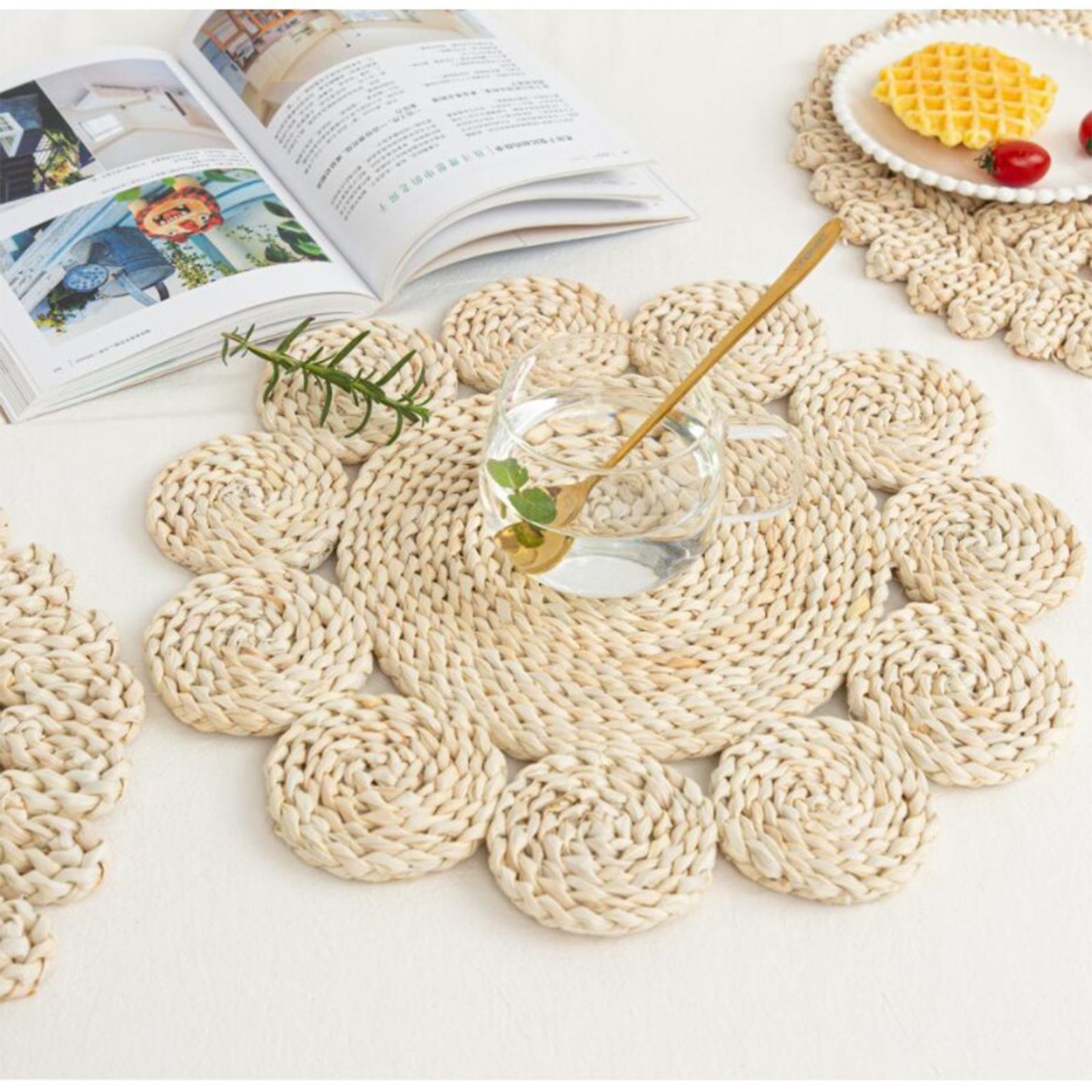 Placemats Multipurpose Thickened Exquisite Innovative Woven Heat Resistance Table Mats โ image 5