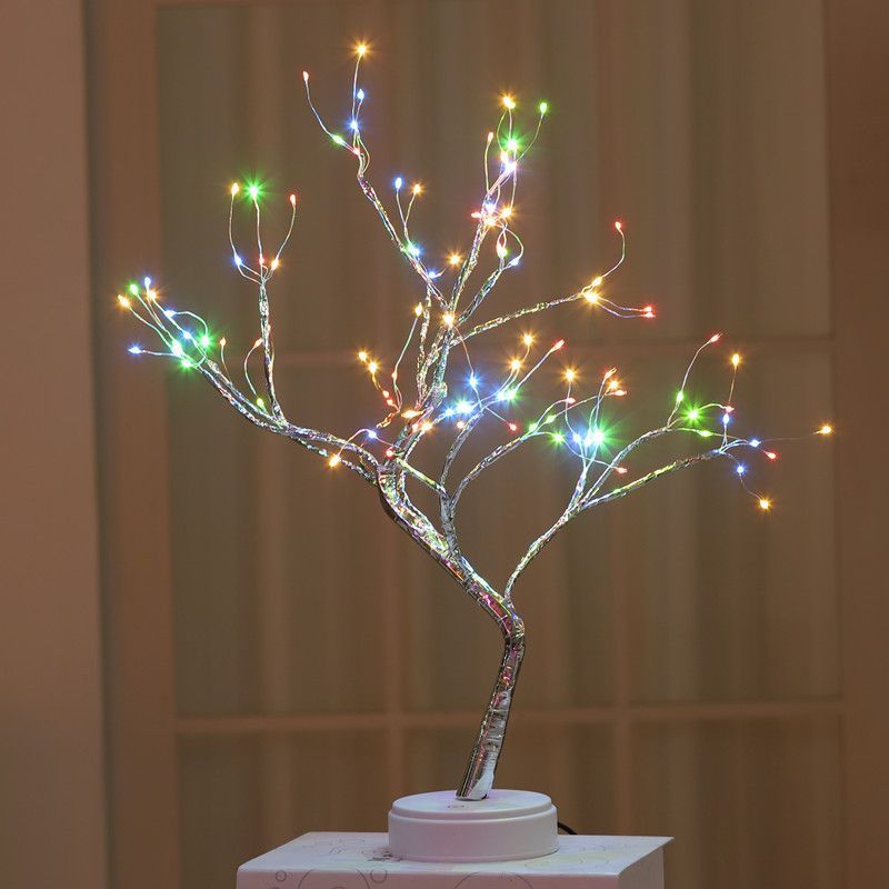 Pearl Night Light Tree, LED Decorative Lamp, Bedroom Decoration, Couple Bedroom, Entryway Decoration, Bedside Lamp, Christmas Decoration, Halloween Decoration