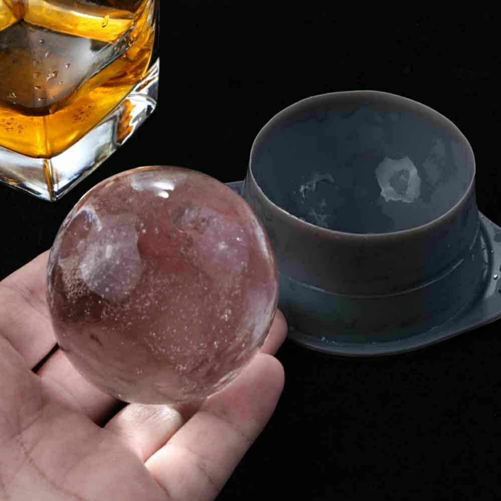 2pcs Silicone Ice Ball Mold Sphere Cube Maker Mould Jelly Whiskey Cocktail โ image 5