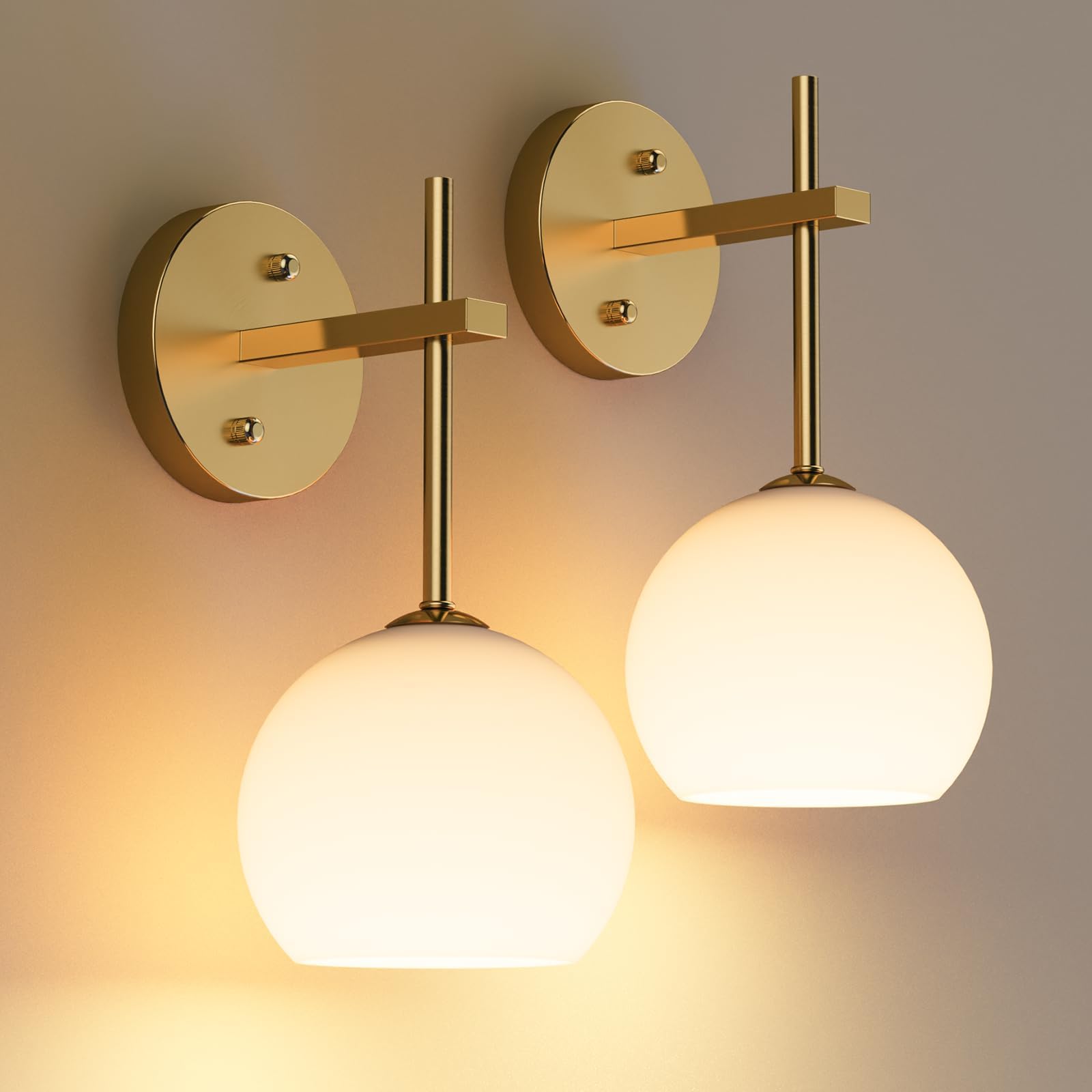 Rechargeable Wall Light Indoor,Battery Operated Wall Lamp with Remote,Indoor Wall Light with 3 Color Modes and RGB,Frosted Glass Wall Mounted Lamp for Living