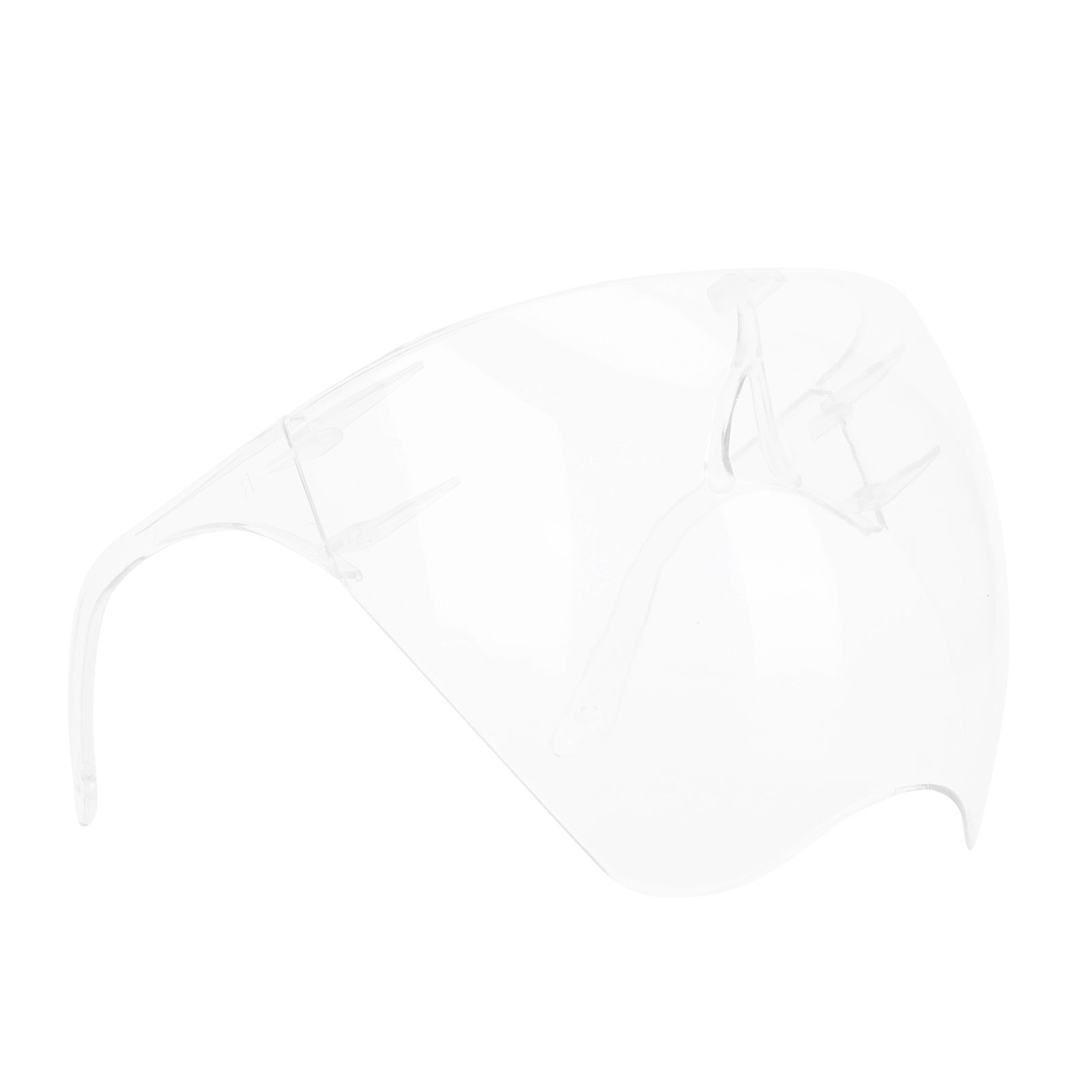 Anti-Fog Transparent Face Shield Full Face Covering Protective Visor for Office School Restaurants — image 2