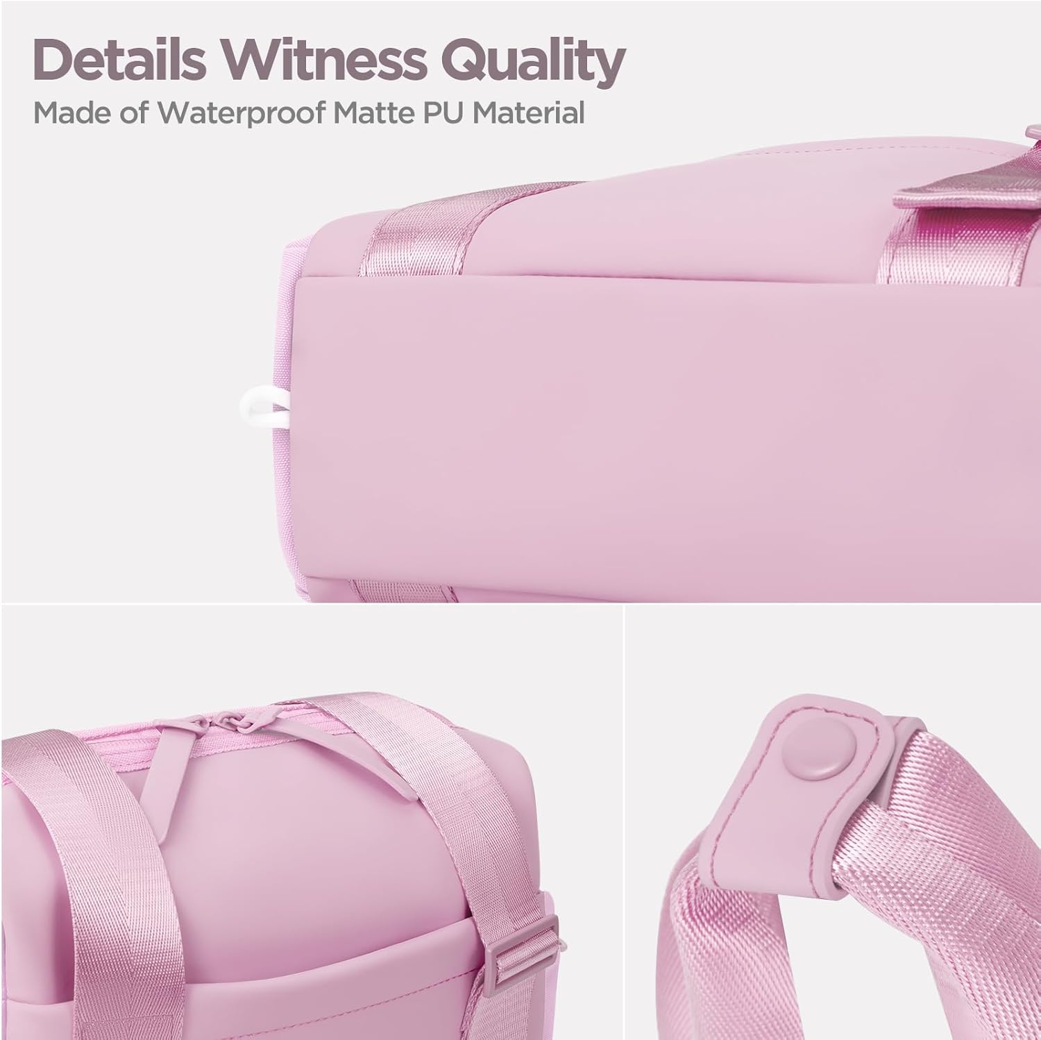 Mini Gym Bag for Women Girls Small Gym Tote Bag with Wet Compartment Waterproof Travel Duffle Bag Cute Workout Sport Bag — image 6