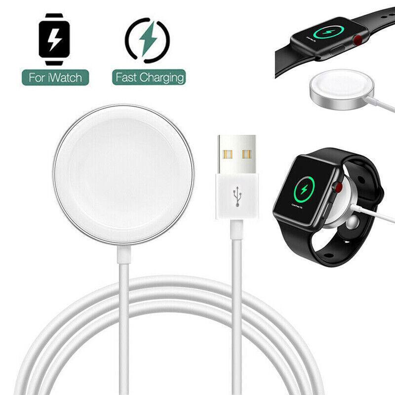 Apple Watch Iwatch Series 6/5/4/3/2/1 Magnetic Charger Usb / Type-C Charging Cable - USB 1PC — image 4