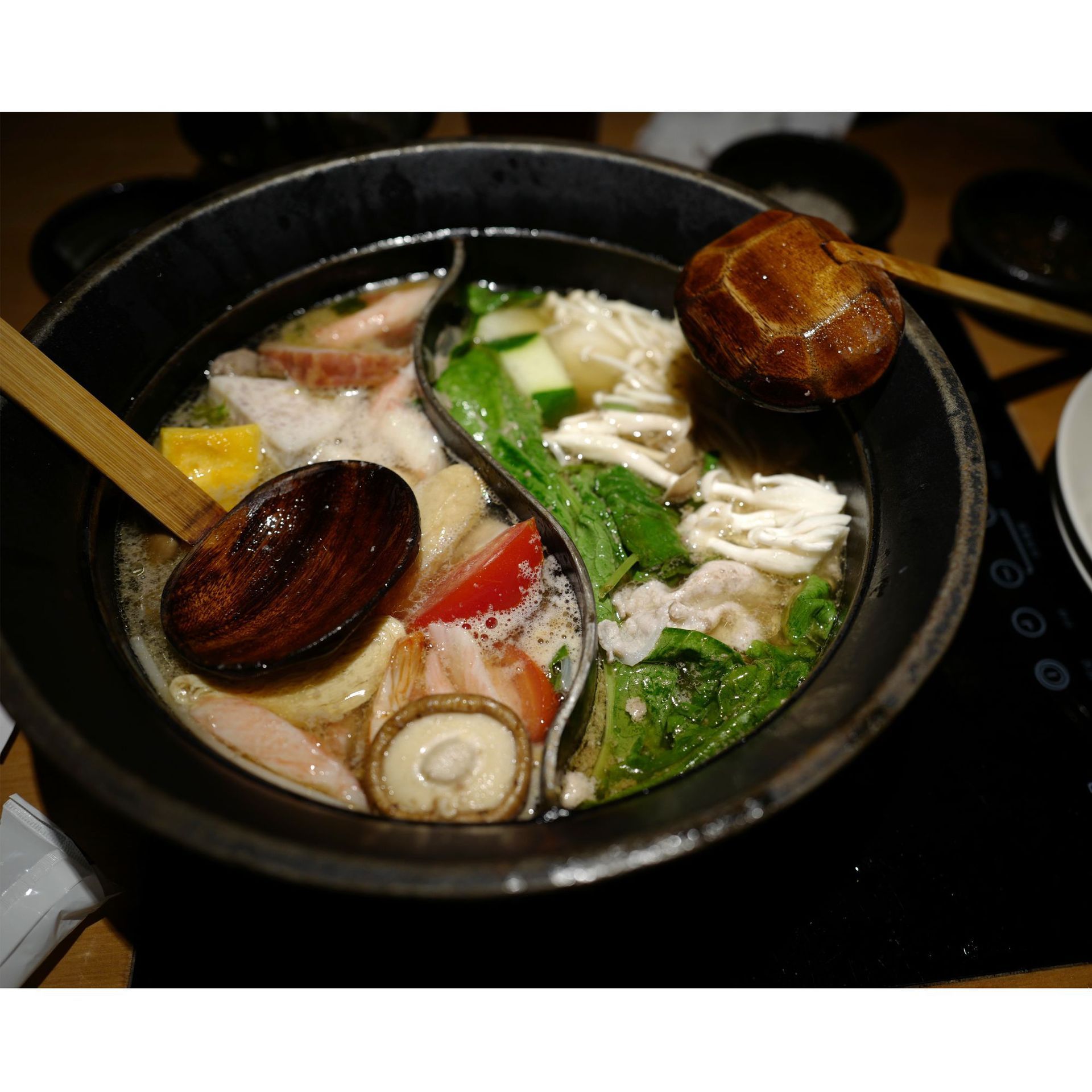 YFJY Wooden Ramen Spoon Commercial Kitchen Tool — image 2